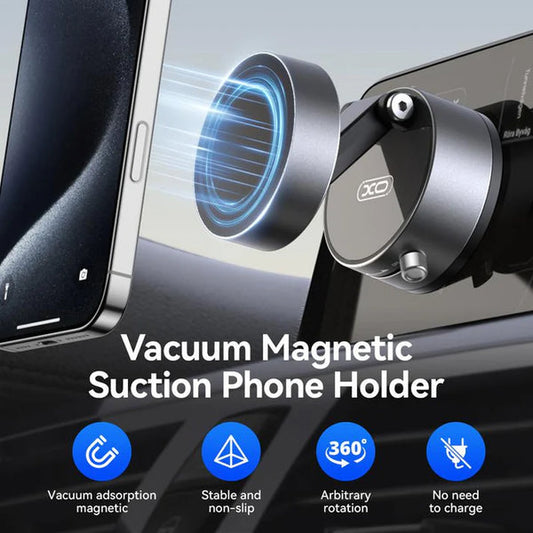 360° Vacuum Magnetic Suction Phone Holder